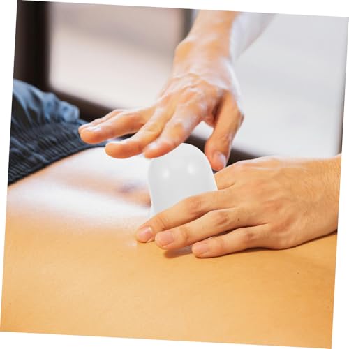 4 piezas de ventosas portátiles de silicona para masaje manual, relajación muscular y alivio del dolor miniatura 6