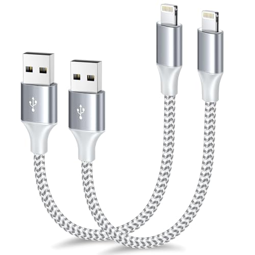 iPhone Charger Cable Short 30CM 2Pack, Apple Charger Cable MFi Certified iPhone Cable USB Fast Charging Lightning Cable Compatible With iPhone 14 13 12 11 XS XR X Pro Max Mini 8 7 6S 6 Plus 5S SE iPhone Charger Cable Short 30CM 2Pack, Apple Charger Cable MFi Certified iPhone Cable USB Fast Charging Lightning Cable Compatible With iPhone 14 13 12 11 XS XR X Pro Max Mini 8 7 6S 6 Plus 5S SE