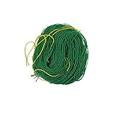 【Uso extensivo】 La red de ayuda a la escalada se puede utilizar como ayuda para el crecimiento de las vides por tracción. Es muy adecuado para plantas trepadoras como pepinos, tomates, frijoles, calabazas, enredaderas o guisantes y también es adecuado para plantas de hierro como clemátide, enredadera, hiedra, rosa o vid silvestre.
