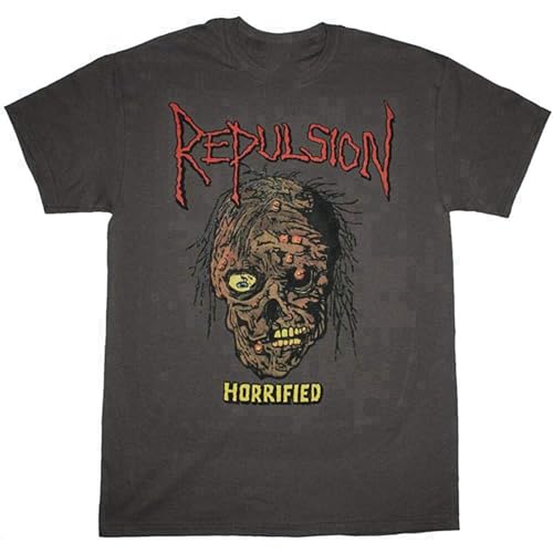 Photo de YANHOME Repulsion Horrified Death Metal Grindcore Carcass Terrorizer T-Shirt S