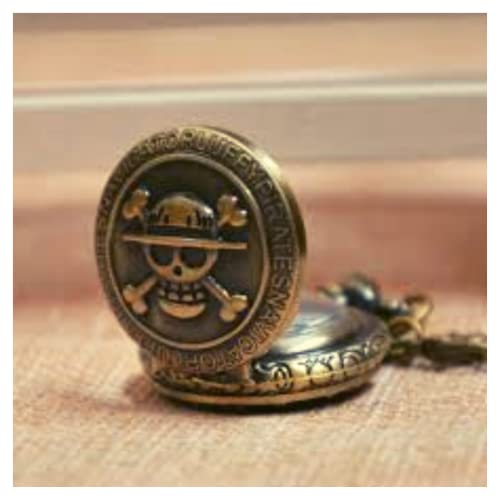 Image of MALKIN One Piece Keychain | Keychain | One Piece | Merch | Pocket Watch | Pocket Watch Keyring (Vintage)
