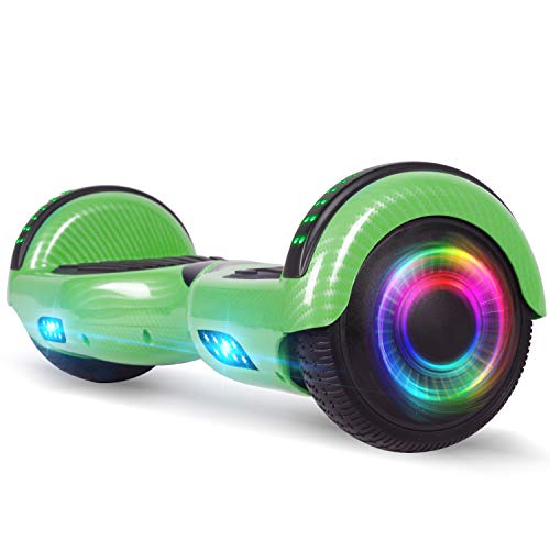 FLYING-ANT Hoverboard, 6.5 Inch Self Balancing Hoverboards with Bluetooth and Flashing LED Lights, Hover Board for Kids Teenagers