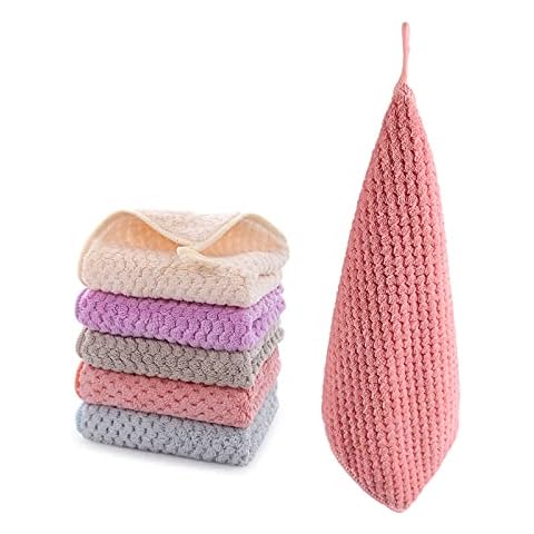 Onlup Hanging Hand Towels Set of 5 Cover