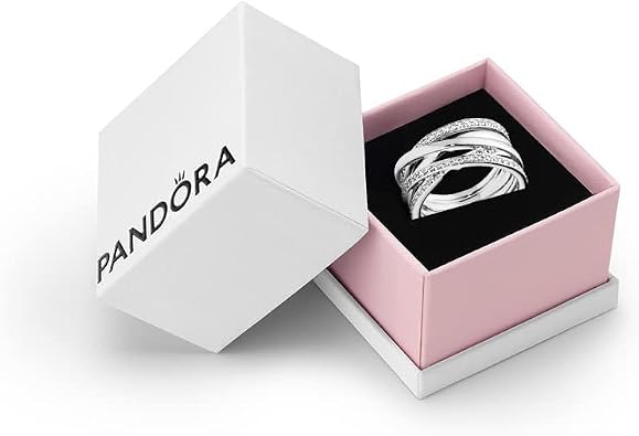 PANDORA Timeless Entwined Cubic Zirconia Ring