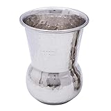CIY-cookityourself Tradicional de la India Stanles Acero muglai Matka Vaso bajo cristaleria Utensilios de Cocina