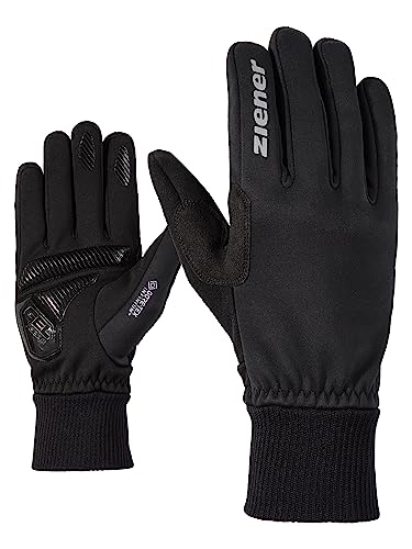 Ziener Erwachsene SMU 18-GWS 414 Bike Glove Handschuhe, Black, 9.5 (L)
