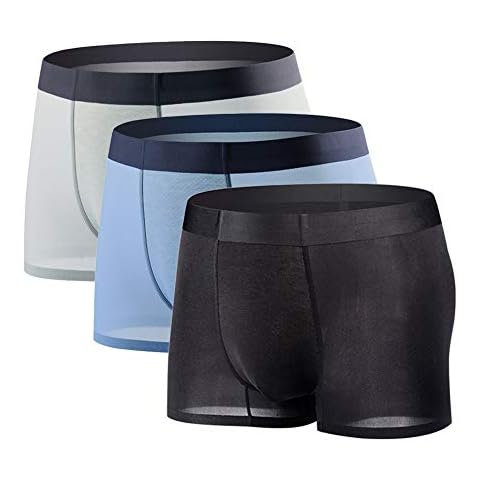 Boxers Homme Minghe Soie Glacée Cover