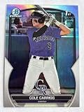 2023 Bowman Chrome draft refractor #BDC-151 Cole Carrigg NM/MT