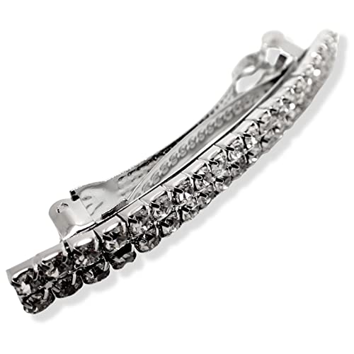 Topkids Accessories Presilhas vintage estilo antigo presilhas de cabelo apertos prata ouro diamante