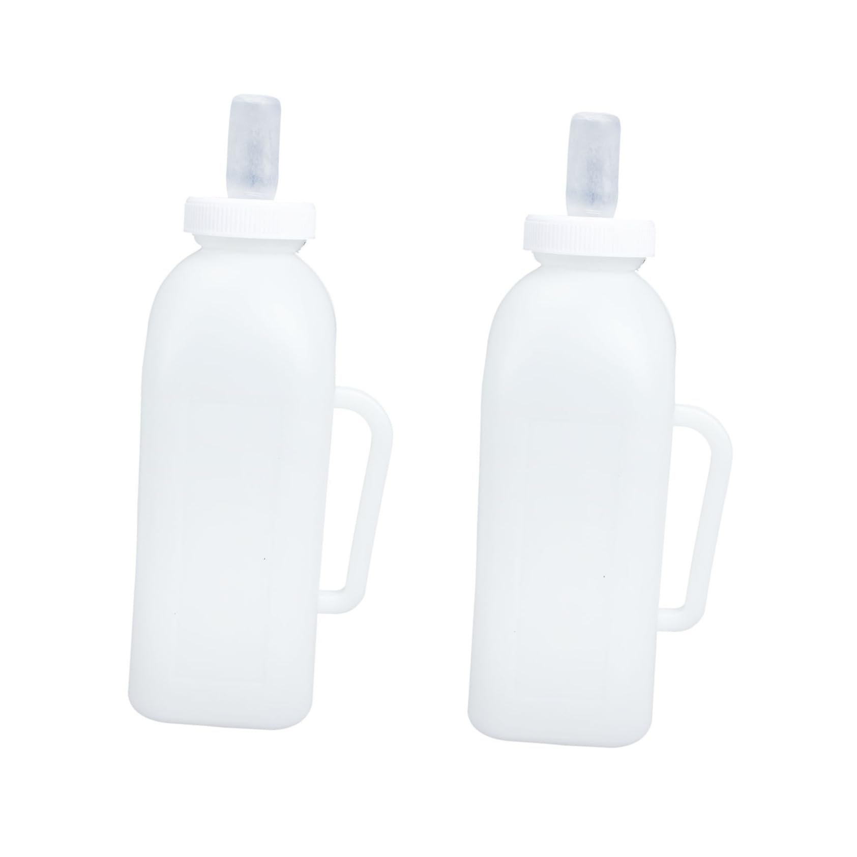 BESPORTBLE 4 Piezas biberón de leche para terneros leche de ternera alimentación de terneros biberón para terneros mascota biberones botella bebe práctico contenedor de leche para terneros