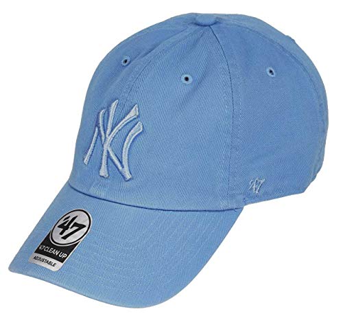 '47 Brand Gorra Yankees CleanUpBrand de Beisbol (Talla única - Azul Zafiro)