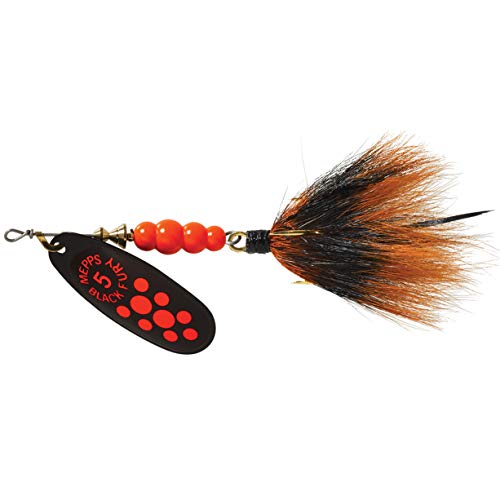 Mepp's Black Fury Dressed Spinner - 1/6 Oz. Red (1/4 Oz)