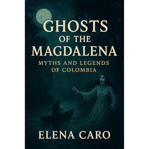 Ghosts of the Magdalena Audiolibro Por Elena Caro arte de portada
