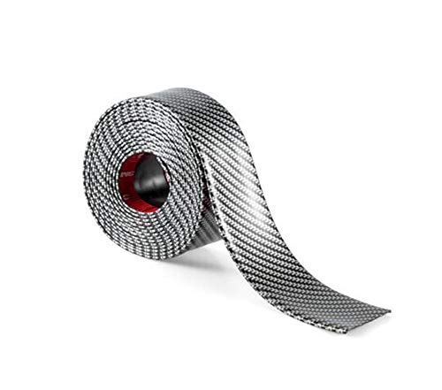WOIWO 1PCS Carbon Fiber Molding Strips Soft Black Decorative Bumper Bars DIY Threshold Protection Stickers Edge Guard Plate Car Sticker 2m
