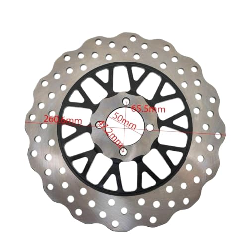 Disque de frein avant 260mm compatible avec GY200 moto rotor pad