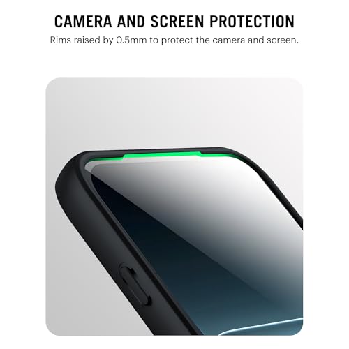 Image of DailyObjects Nimbus Magnetic Case Cover Compatible with OnePlus 13s | Wireless Charging Slim Back Cover - Black