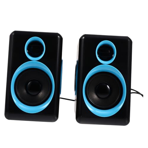 Altavoces USB portátiles pequeños de dos piezas para PC de escritorio