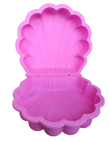 Bac à sable rose compact Paradiso 87 x 78 cm plastique robuste - 4