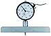 Mitutoyo 7212 Dial Depth Gauge, Indicator Type, 0-200mm Range, 0.01mm Graduation, +/-0.015mm Accuracy, 10mm Stroke, 101.6mm x 16mm Base
