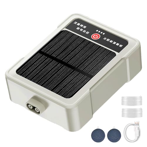 Aérateur solaire de bassin extérieur idéal pour la pêche et les fontaines de jardin