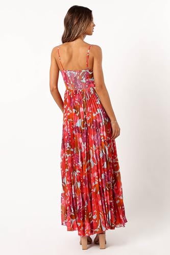 Petal & Pup Women's Achanti Pleated Maxi Dress4
