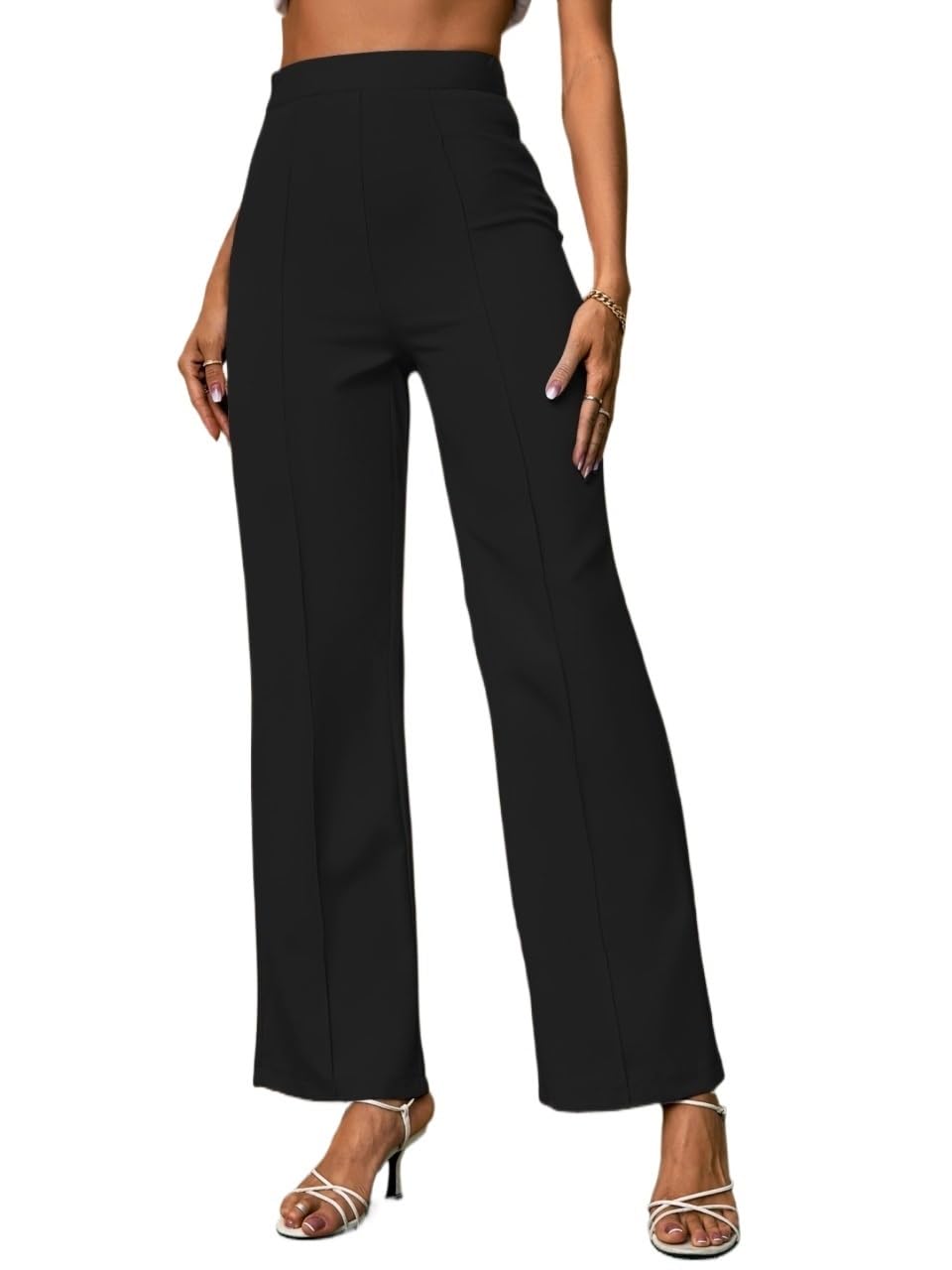 RAISER Womens Business Work Casual Pants High Waist Pants