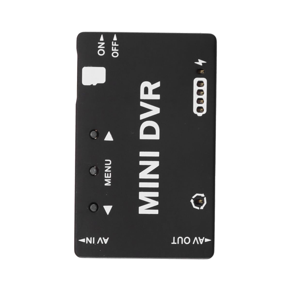 Mini FPV DVR Modul, NTSC PAL Video Eingangsformat für RC Drohne Zubehör, Car Racing