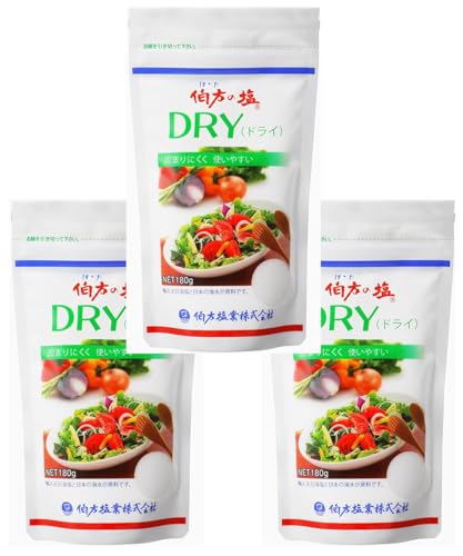 伯方の塩 DRY 詰替 180g 3袋セット