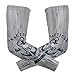 Nautical Marine Anchor Skull Crabs on Vintage Retro Wood 1 Pair Cooling Sports Arm Sleeves, Cover Uv Sun Protection Warmer for Sports Men Women Running Golf Cycling Riding Jogging