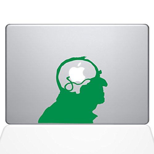 The Decal Guru Steampunk Apple Brain MacBook fJ[ rj[XebJ[ - 13C` MacBook Air - O[(1282-MAC-13A-LG)