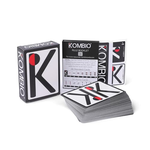 KOMBIO Card Game Fun for Teens & Adults 2-6 Players 15 Min Age 14+