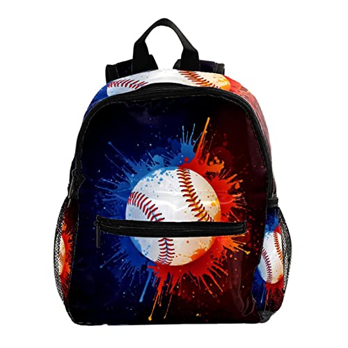 Sac à dos pour garçons et filles jolis sacs à bandoulière multicolore de 30,5 cm