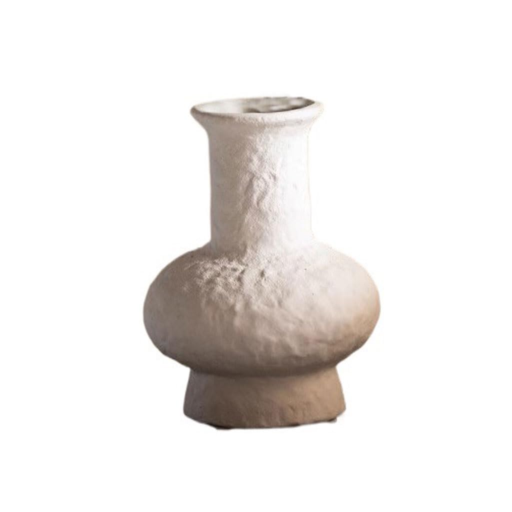 Blumenvase Einfaches Zen-Blumenarrangement, Trockenblumen, Blumengefäß Aus Keramik, Vasen-Ornamente for Die Arbeitsplatte Im Wohnzimmer Wohndeko