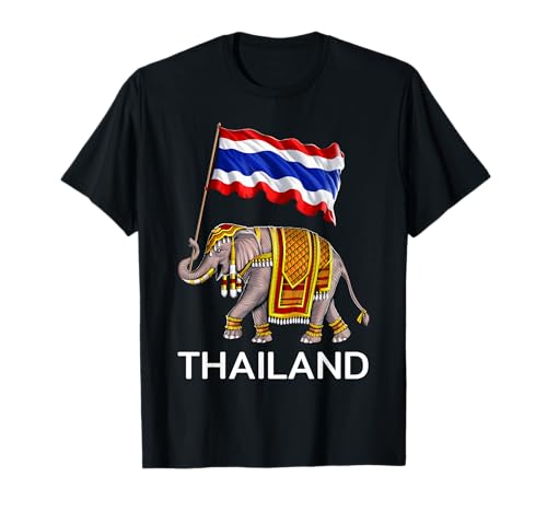 Thailand Elephant Thailand Flag Thailand Travel T-Shirt
