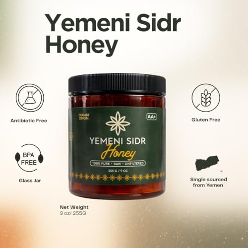 Miel Sidr Yemení pura y natural 9oz miniatura 4