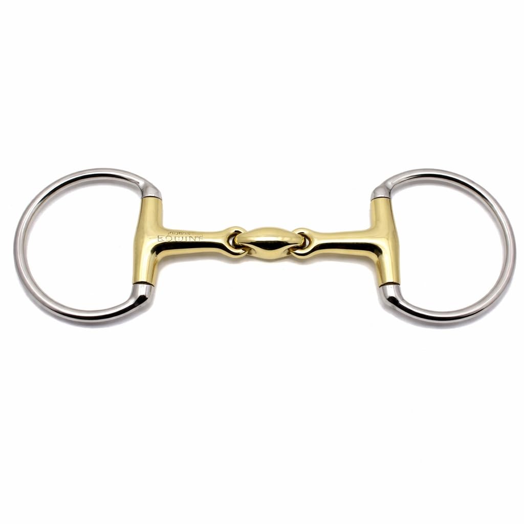 Tackmaster SS Cobre Occidental Inglés – Bocado para Caballos Caballo Poco 5 "Hueso de Perro Boca 35190b