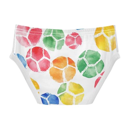KLL Soccer Ball Toddler Boys Comfort Underwear Briefs Breathable Undies2