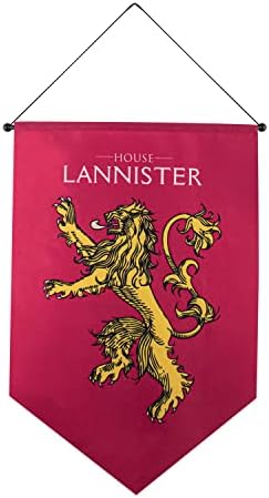 Bannière murale Lannister Game of Thrones - Licence Officielle - 100 x 55 cm 