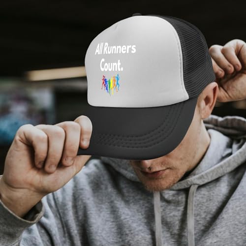 All Runner Count for Runner & Joggers. Design Fitted Hats Women Vintage Tennis Trucker Caps 6