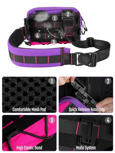 TACTICAL_GEEK Cache L3S Crossbody Shoulder Bag, Multipurpose Sling Bag Waist Bag with Adjustable Shoulder Strap - Image 3