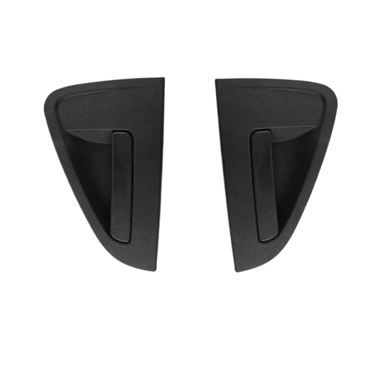 Hljnlvbn Rear 1 Pair Door Handle For Chevy For Spark For Front Rear Left Right 2010-2015 Outside Exterior Door Handles Set 95987921 95987920 95964943 95964944(Rear 1 Pair)