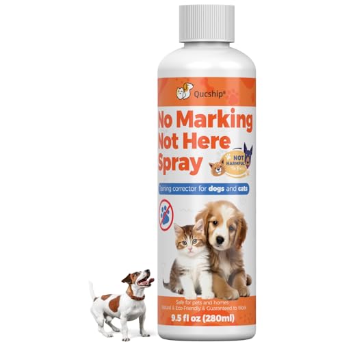 Qucship Dog & Pee Stop Spray – 8oz Dual Action