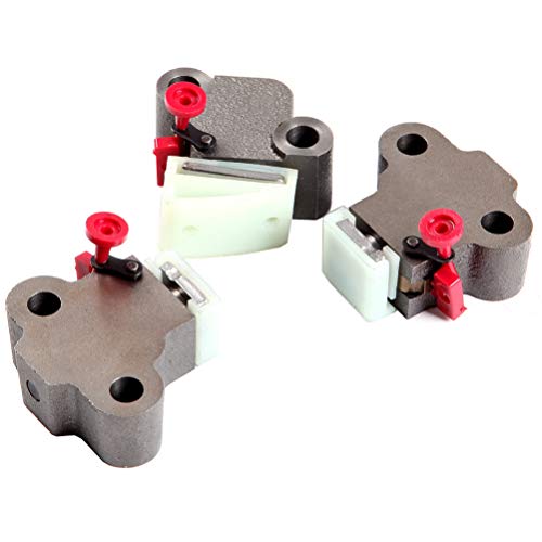 Linncas Engine Timing Chain Kit With Timing Chain Tensioner Guides Sprocket Compatible With For Deville 94-05 Ts21019A #TOP5