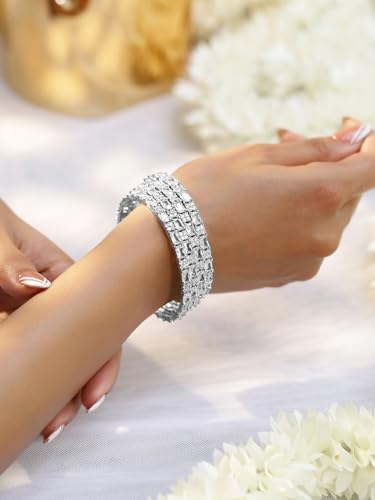 Image of Rubans Demi Fine Stainless Steel Bracelet Waterproof Gift for Women & Girls