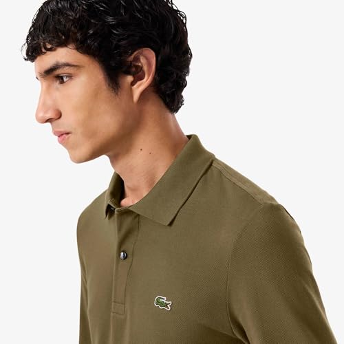Image of Lacoste Slim Fit L.12.12 Long Sleeved Polo Shirt