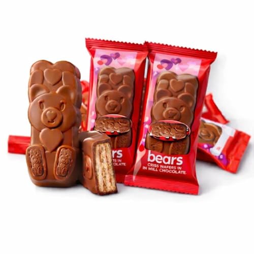 Milk Chocolate Wafer Bear Candy