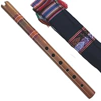 Amazon | ケーナ フォルクローレ楽器 FR-05B 木製 柄付 FREDY FLORES