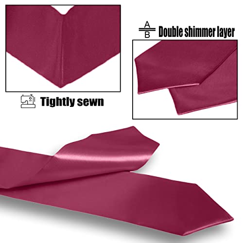 Image of Graduation Stole Honor Stole Plain Sash 60 inch Long for Graduation Ceremony and Graduation Photos