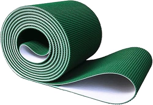 Cinta transportadora para clasificación de envases y manipulación de materiales en almacenamiento y fabricación