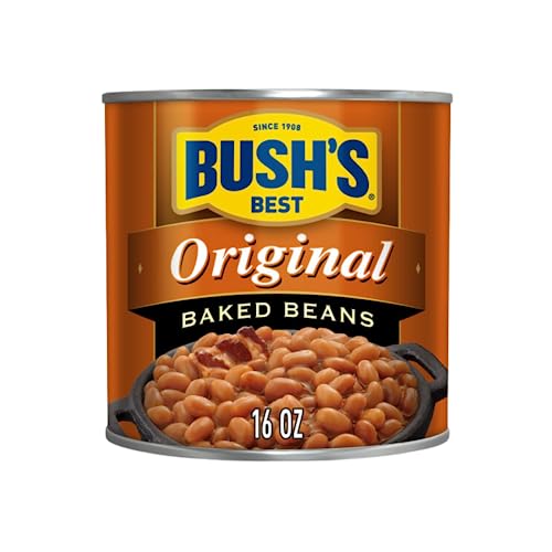 Image of Bush's Best Baked Beans Variety Pack, Seasoned Beans in Savory Sauce for BBQ, Cookouts and Easy Meals, Zero Sugar 16 Ounce and Original 16 Ounce (Variety Pack)